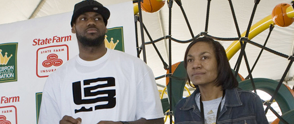 lebron james mother arrested. LeBron#39;s Mom Arrested For