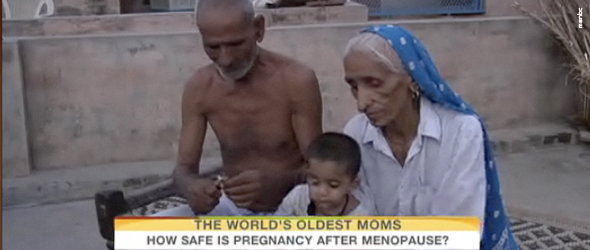 Woman Gives Birth at 70 (VIDEO)