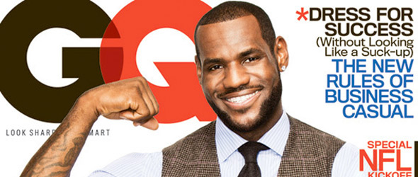 lebron james wife. LeBron James GQ Interview: #39;We