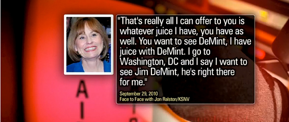 Secret Sharron Angle Recording Rattles Nevada Race (VIDEO)
