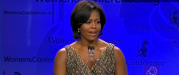Michelle Obama’s West Coast Swing (VIDEO)