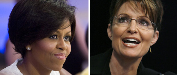 Palin slams FLOTUS in new book