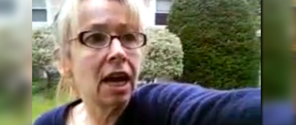 SHOCKING: Woman Spews Awful Racial Slurs At Mailman (VIDEO)