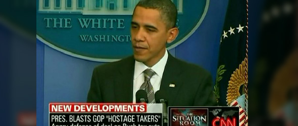 President Obama Vs The “Hostage Takers” And The Democrats (VIDEO)