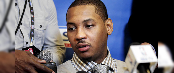 carmelo anthony on knicks. The New York Knicks have