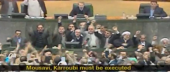 Iranian lawmakers condemn protests