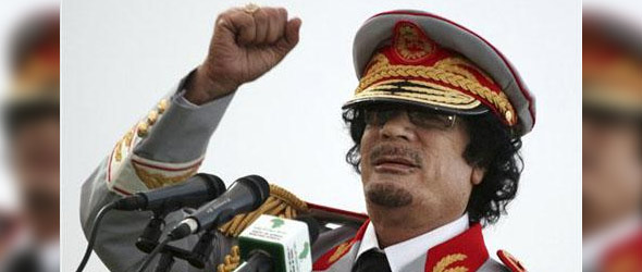 Gaddafi accuses rebels of Bin. Libyan Rebels Reject African