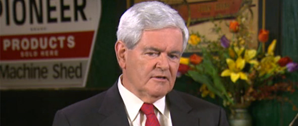 newt gingrich young. speaker Newt Gingrich gave