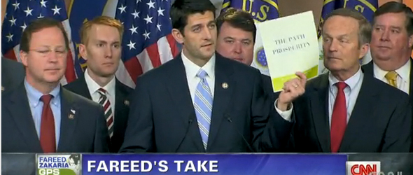 Fareed Zakaria: Why Ryan’s Budget Plan Won’t Work (VIDEO)