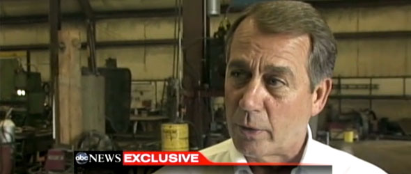 Boehner: Gas Prices Could Cost Obama Election (VIDEO)
