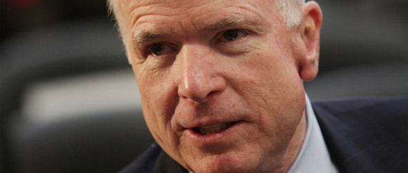 Sen. John McCain Travels To Libya To Meet With Rebel Forces