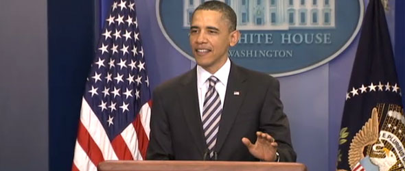 President Obama Speaks To The Press About Birth Certificate