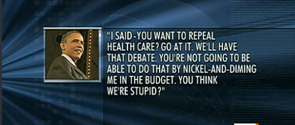 President Obama Caught On Open Mic: GOP Tried To “Sneak” Agenda Into Budget