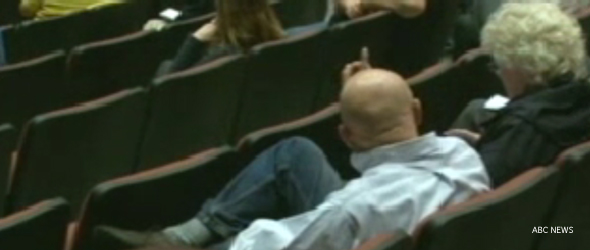 Tea Party Lawmaker Heckled Over Medicare Vote