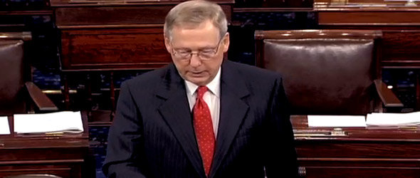 McConnell Says Democrats’ Debt Ceiling Plan Is ‘Smoke And Mirrors’ (VIDEO)