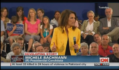 CNN: Rep. Michele Bachmann’s $2-Gallon Gas Price Promise Is ‘Completely Fact-Free’