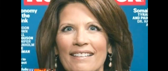 Keith Olbermann: Michele Bachmann’s Newsweek Cover Makes Her Look ’150 Percent Insane’ (VIDEO)