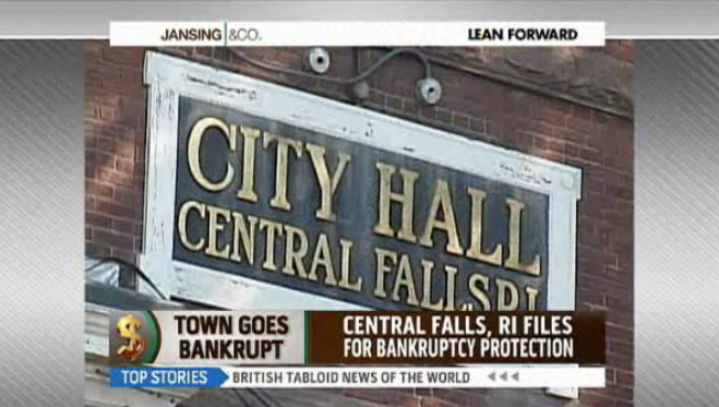 Rhode Island City Files For Bankruptcy (VIDEO)