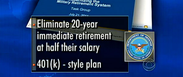 Radical Overhaul Of Military Retirement Eyed (VIDEO)