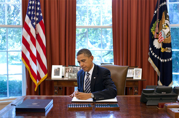 President Obama Signs Debt Ceiling Bill, Ends Crisis (VIDEO)