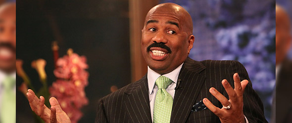 Steve Harvey Defends President Obama, Calls Smiley And West “Uncle Toms”